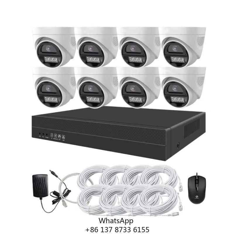 Home Security With Cameras - ชุดกล้องวงจรปิด 4ch 8ch ความคมชัดระดับ Full HD