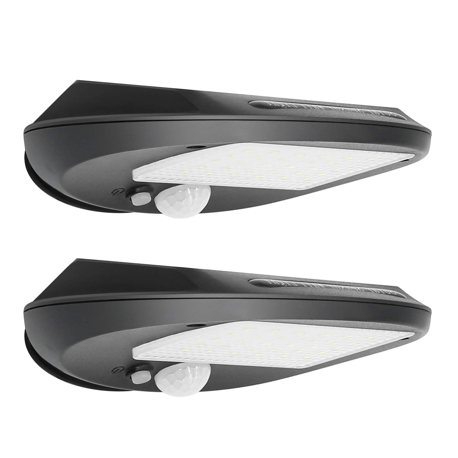 Home Security Flood Lights - ไฟโซลาร์เซลล์ 30LED สำหรับภายนอกอาคาร พร้อมเซ็นเซอร์ตรวจจับความเคลื่อนไหว กันน้ำ ไฟส่องสว่างแบบฟลัดไลท์