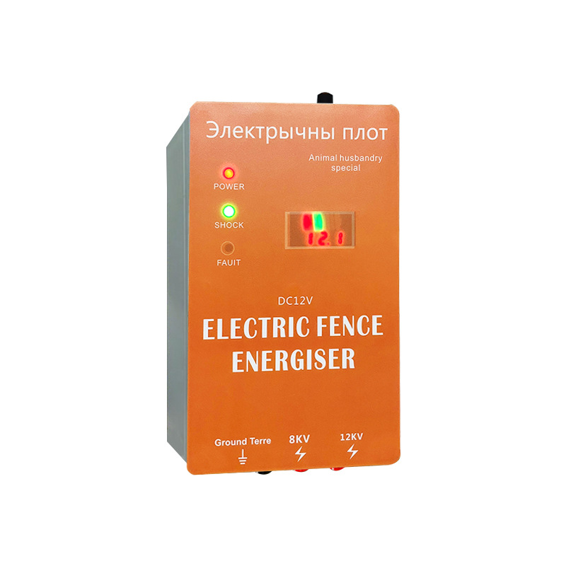 Home Security Electric Fence - เครื่องดึงรั้วไฟฟ้า2J รั้วไฟฟ้าสำหรับสัตว์, เครื่องควบคุมพลังงานทุ่งหญ้าพร้อมสัญญาณเตือน