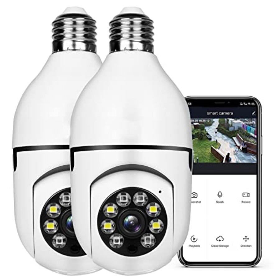 Home Security Wifi Camera - กล้องวงจรปิดไร้สาย Wifi Smart ความละเอียด 1080P สำหรับการเฝ้าระวังภายในบ้าน