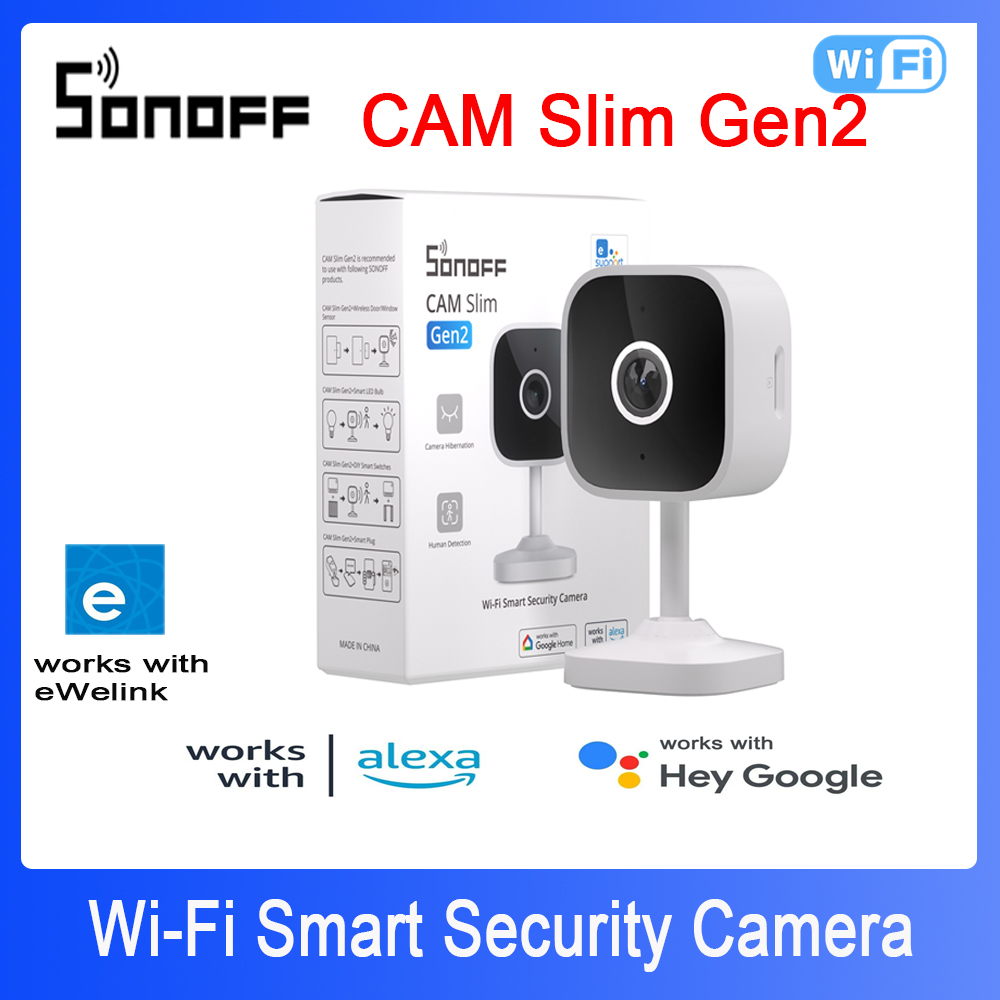 Home Security Wifi Camera - SONOFF CAM Slim Gen2 WiFi Smart