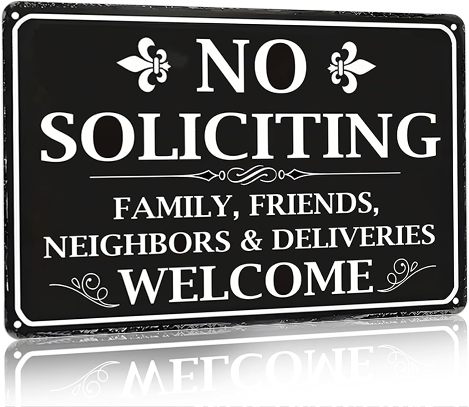 Home Security Yard Sign - ป้ายห้ามรบกวน ครอบครัว เพื่อน เพื่อนบ้าน; ยินดีรับสินค้า ป้ายตลกสำหรับตกแต่งบ้าน
