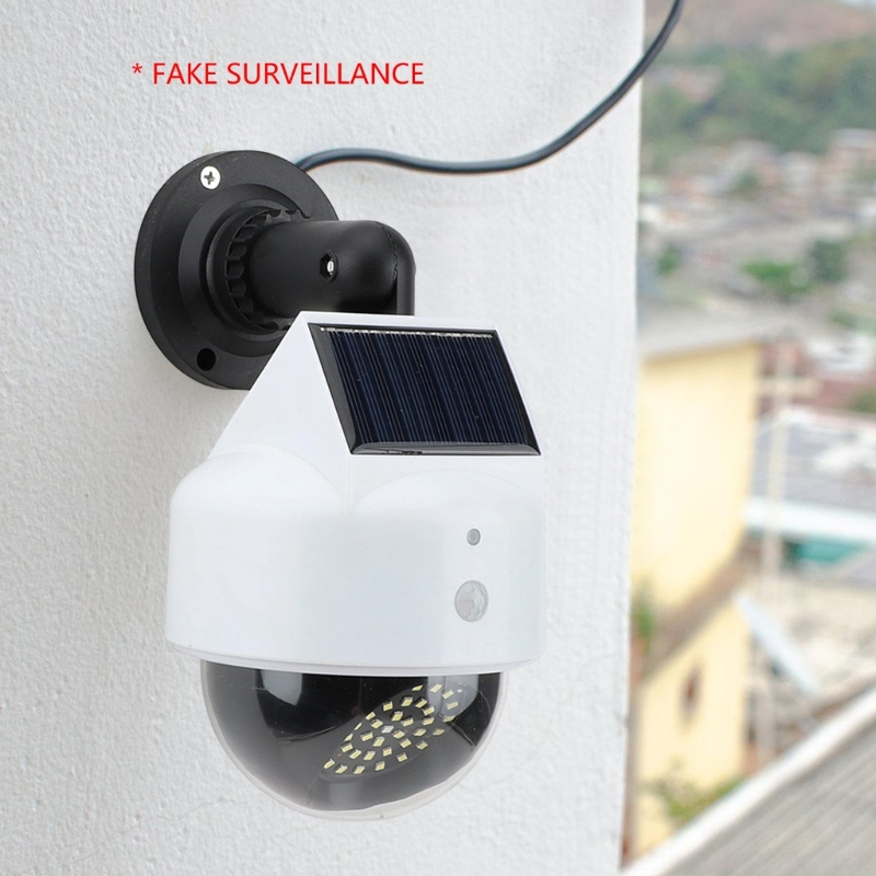 Fake Camera Dummy - Dome Dummy กล้องปลอมจำลอง Monitor กล้องรักษาความปลอดภัยพร้อมกล้องจำลองแสง 3