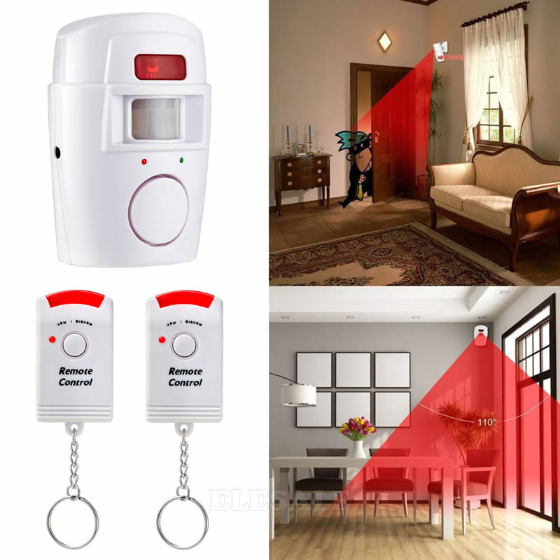 Wireless PIR Motion Sensor Det - Home Security Yard Sign บทวิจารณ์และราคา