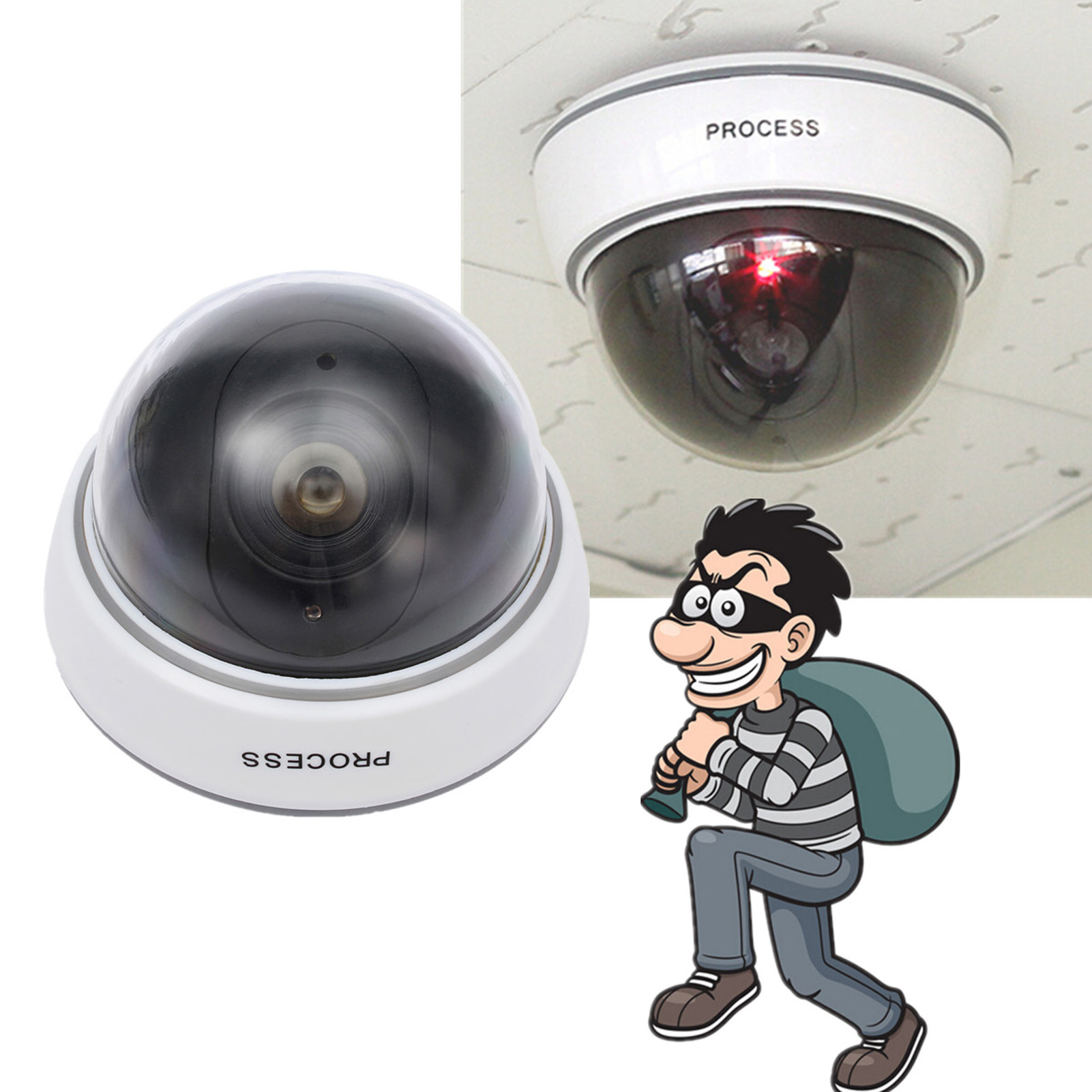 กล้องจำลอง กล้องวงจรปิดจำลองแบ - Fake Camera Dummy บทวิจารณ์และราคา