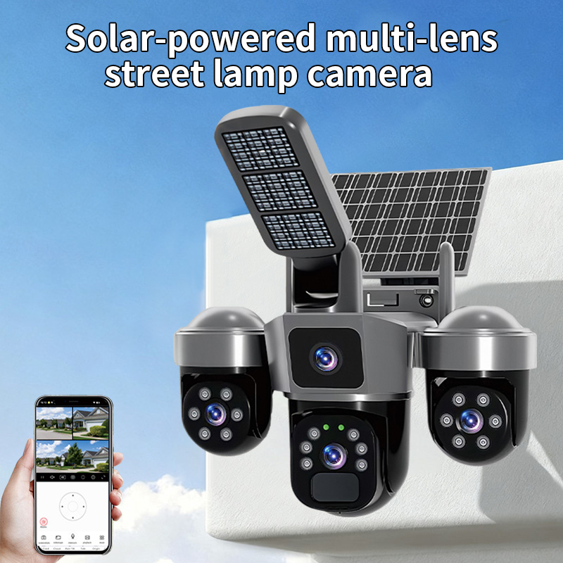 กล้องวงจรปิด 6MP V380 APP พลัง - Home Security Flood Lights บทวิจารณ์และราคา