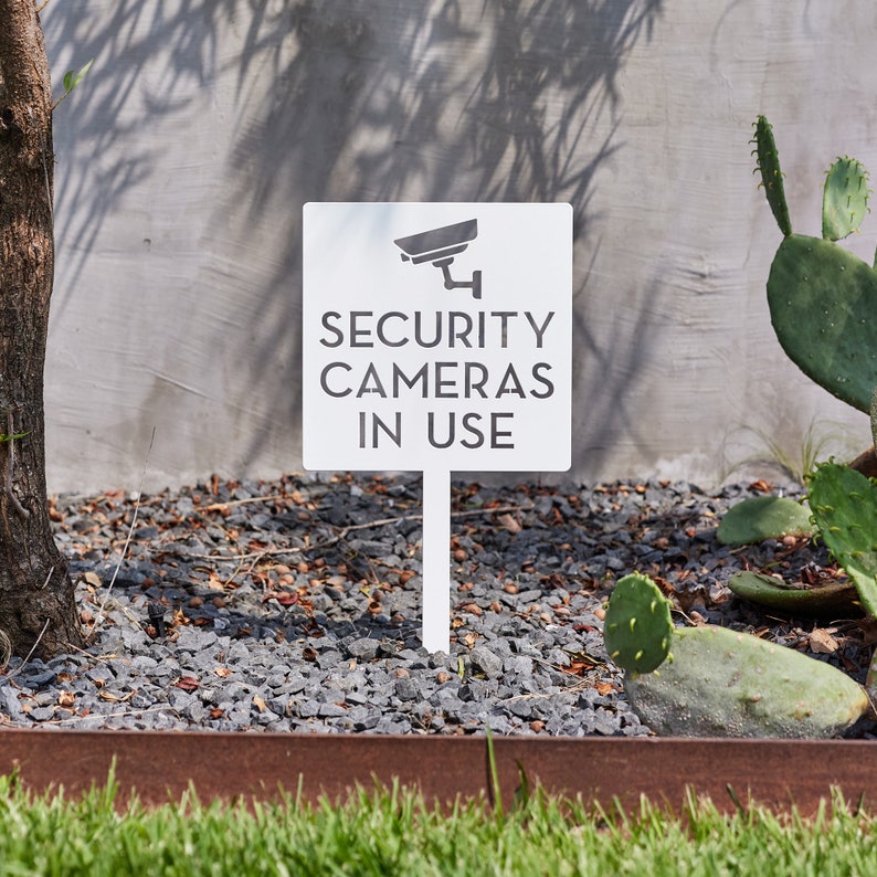 ป้ายเตือนกล้องวงจรปิด - ป้ายเต - Home Yard Security บทวิจารณ์และราคา