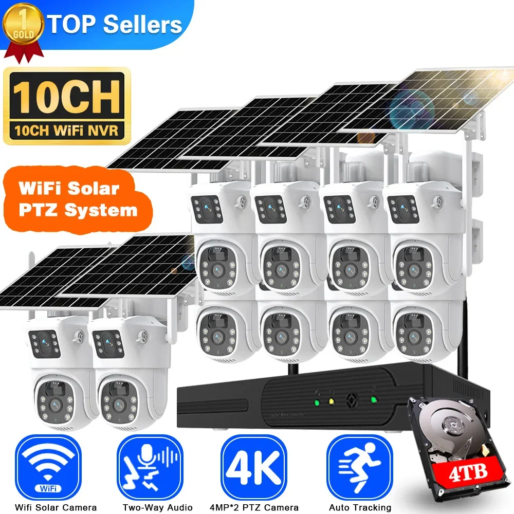 ระบบกล้องวงจรปิดพลังงานแสงอาทิ - Home Security Wifi Camera บทวิจารณ์และราคา