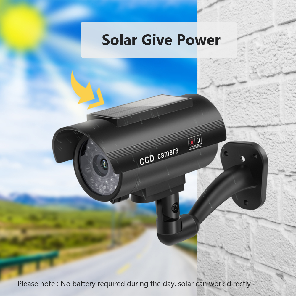 แผงเซลล์แสงอาทิตย์จำลองกล้องวง - Fake Camera Dummy บทวิจารณ์และราคา