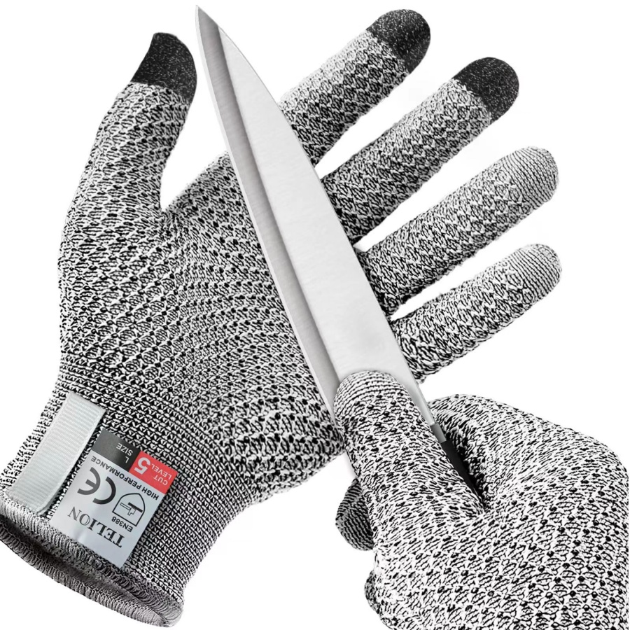 ถุงมือทำงานกันบาดระดับ 5 ถุงมื - Home Security Measures บทวิจารณ์และราคา
