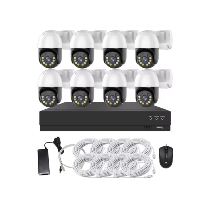 ชุดกล้องวงจรปิด 4ch 8ch ความคม - Home Security With Cameras บทวิจารณ์และราคา