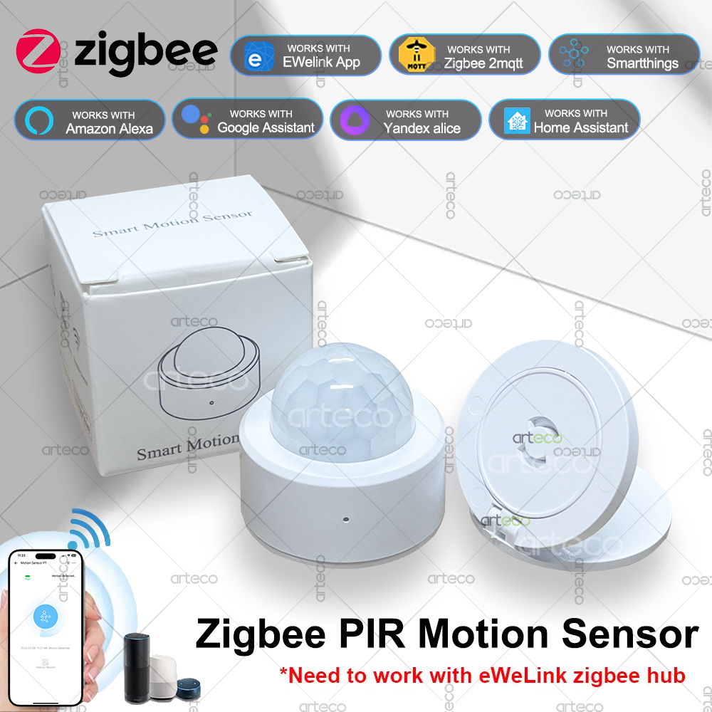 Ewelink Zigbee PIR Motion Sens - Home Security Alexa บทวิจารณ์และราคา