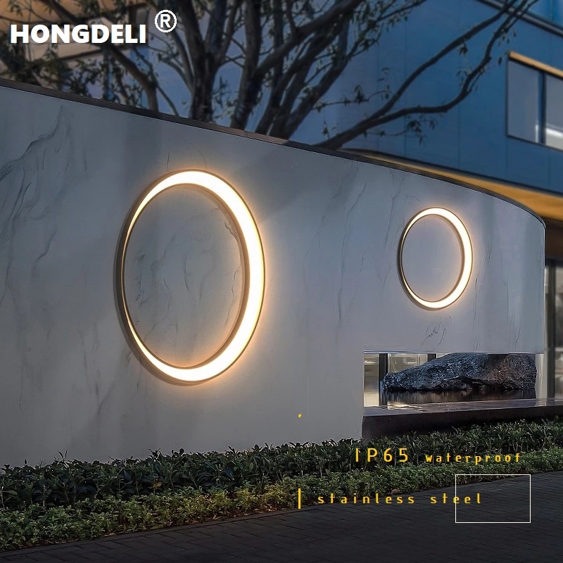 โคมไฟติดผนังกลางแจ้งทรงพระจันท - Home Security Yard Sign บทวิจารณ์และราคา
