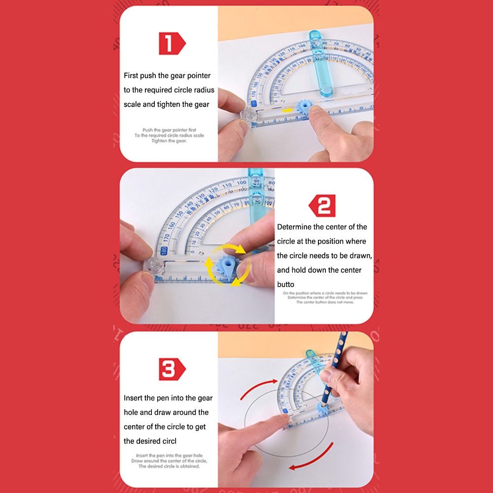เครื่องมือวัดมุมพลาสติกแบบหลาย - Home Security Measures บทวิจารณ์และราคา