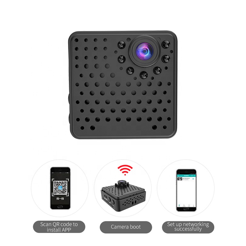 กล้องมินิไร้สายคุณภาพสูง W18 1 - Home Security Wifi Camera บทวิจารณ์และราคา
