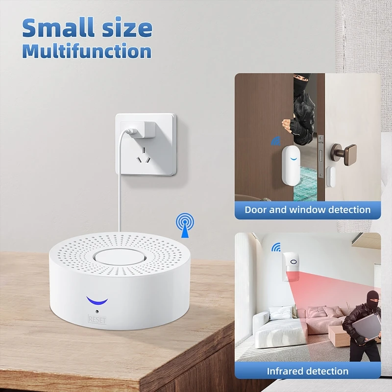 เซ็นเซอร์ประตูบ้านอัจฉริยะ 433 - Home Security Alexa บทวิจารณ์และราคา