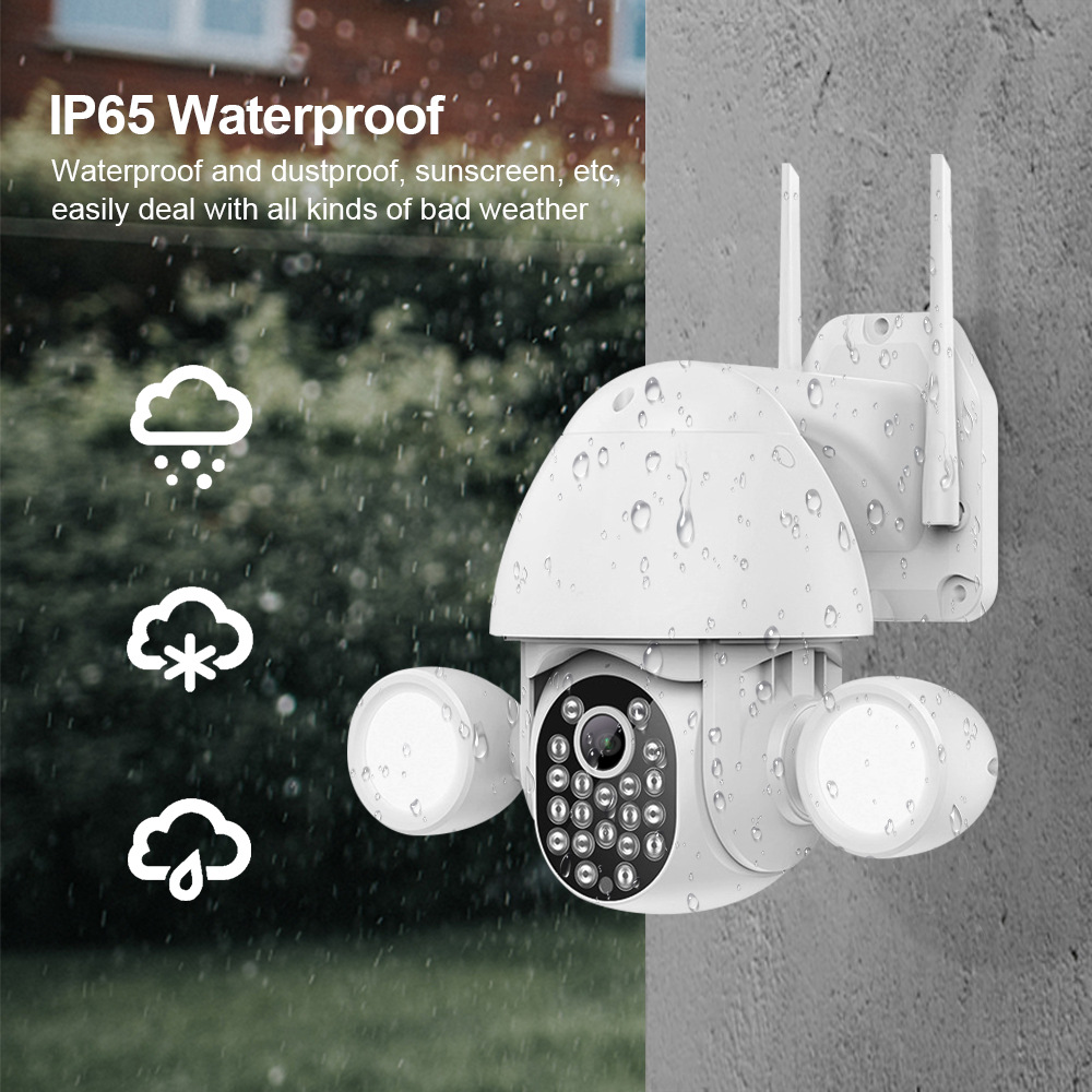 Tuya Smartlife APP สมาร์ท 3MP  - Home Security Flood Lights บทวิจารณ์และราคา