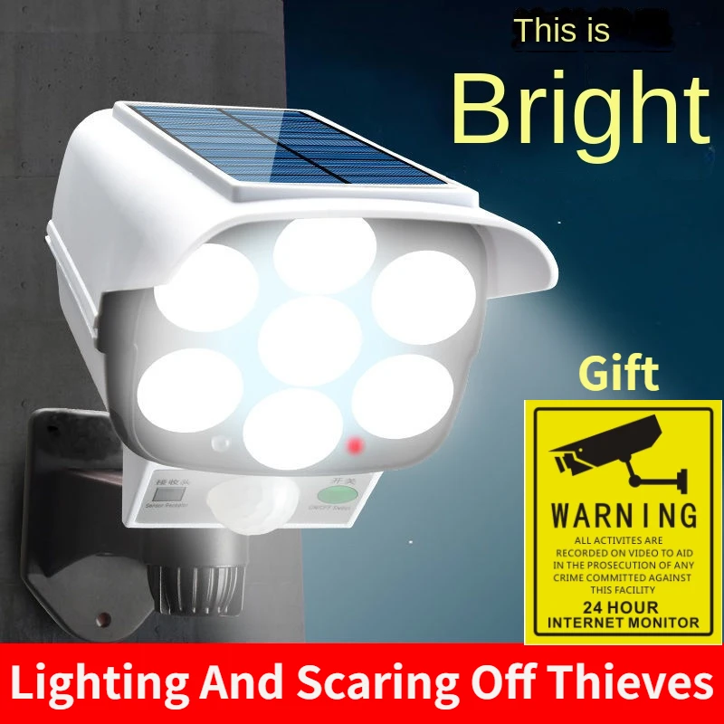 กลางแจ้งพลังงานแสงอาทิตย์ Ligh - Home Security With Cameras บทวิจารณ์และราคา