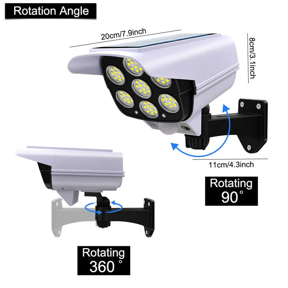 กลางแจ้งพลังงานแสงอาทิตย์ Ligh - Home Security With Cameras บทวิจารณ์และราคา
