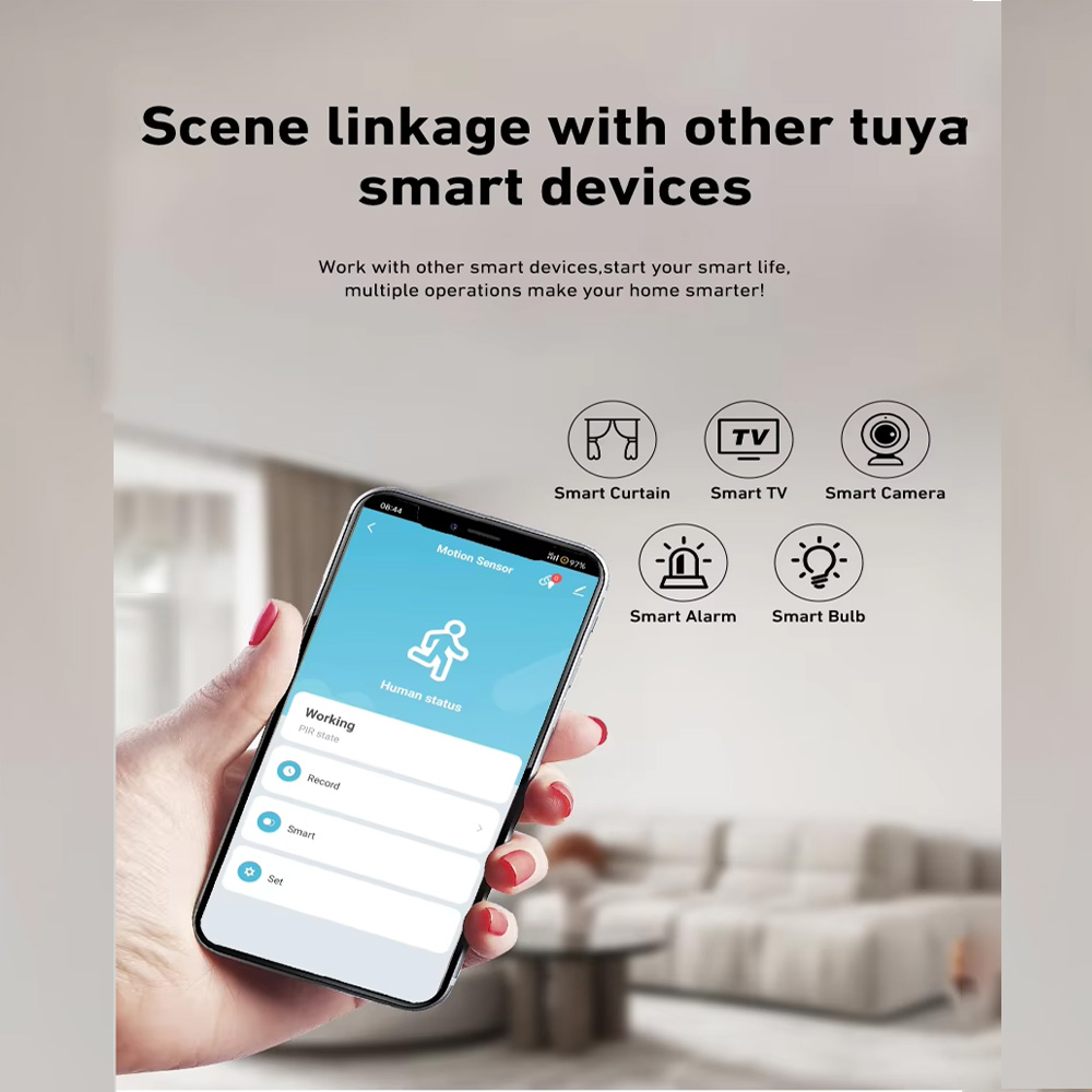 เซ็นเซอร์ตรวจจับความเคลื่อนไหว - Home Security Alexa บทวิจารณ์และราคา