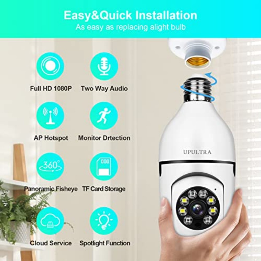 กล้องวงจรปิดไร้สาย Wifi Smart  - Home Security Wifi Camera บทวิจารณ์และราคา