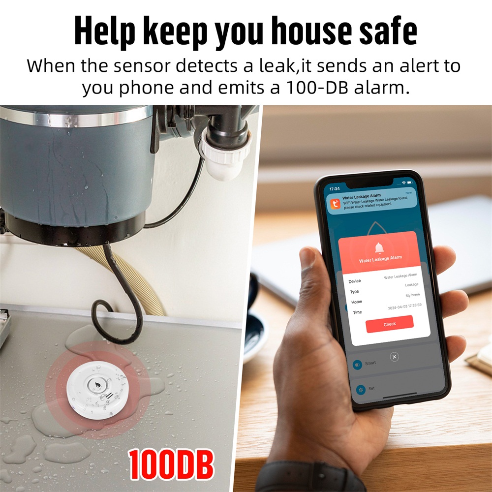 Fuers เครื่องตรวจจับน้ํารั่ว S - Home Security Alexa บทวิจารณ์และราคา