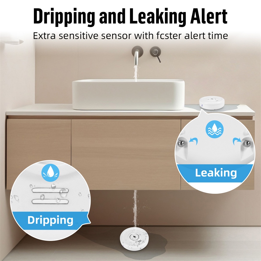 Fuers เครื่องตรวจจับน้ํารั่ว S - Home Security Alexa บทวิจารณ์และราคา