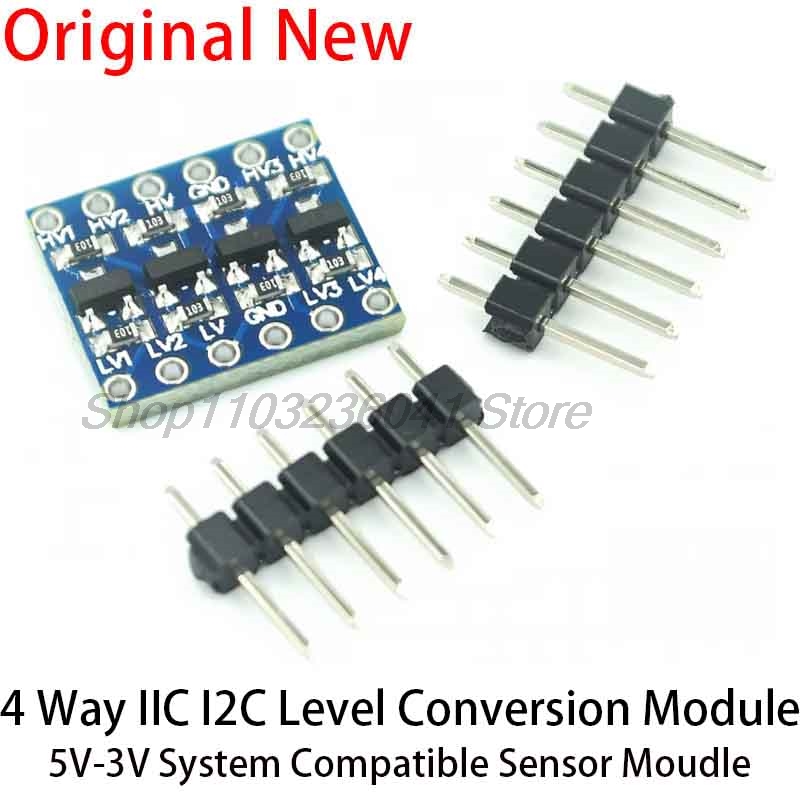 10PCS 4 ช่อง IIC I2C Logic Lev - Home Security Measures บทวิจารณ์และราคา