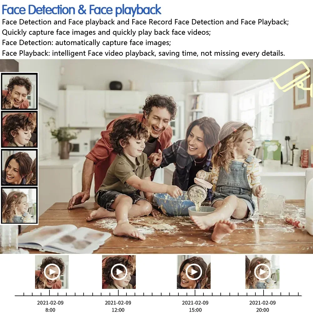 ชุดระบบรักษาความปลอดภัยบ้าน 4K - Home Security With Cameras บทวิจารณ์และราคา