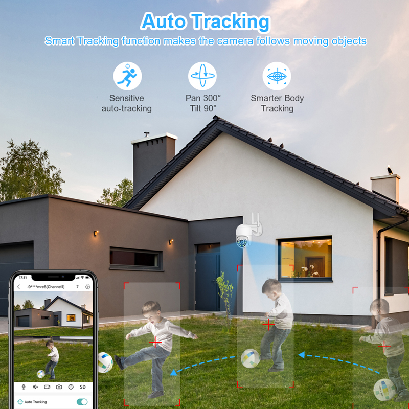 สมาร์ 3MP กล้องวงจรปิดไร้สายระ - Home Security Wifi Camera บทวิจารณ์และราคา