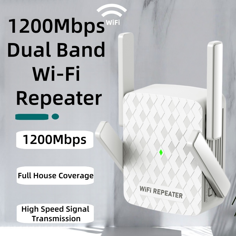 1200Mbps WiFi Repeater Dual Ba - Home Security Bundle บทวิจารณ์และราคา