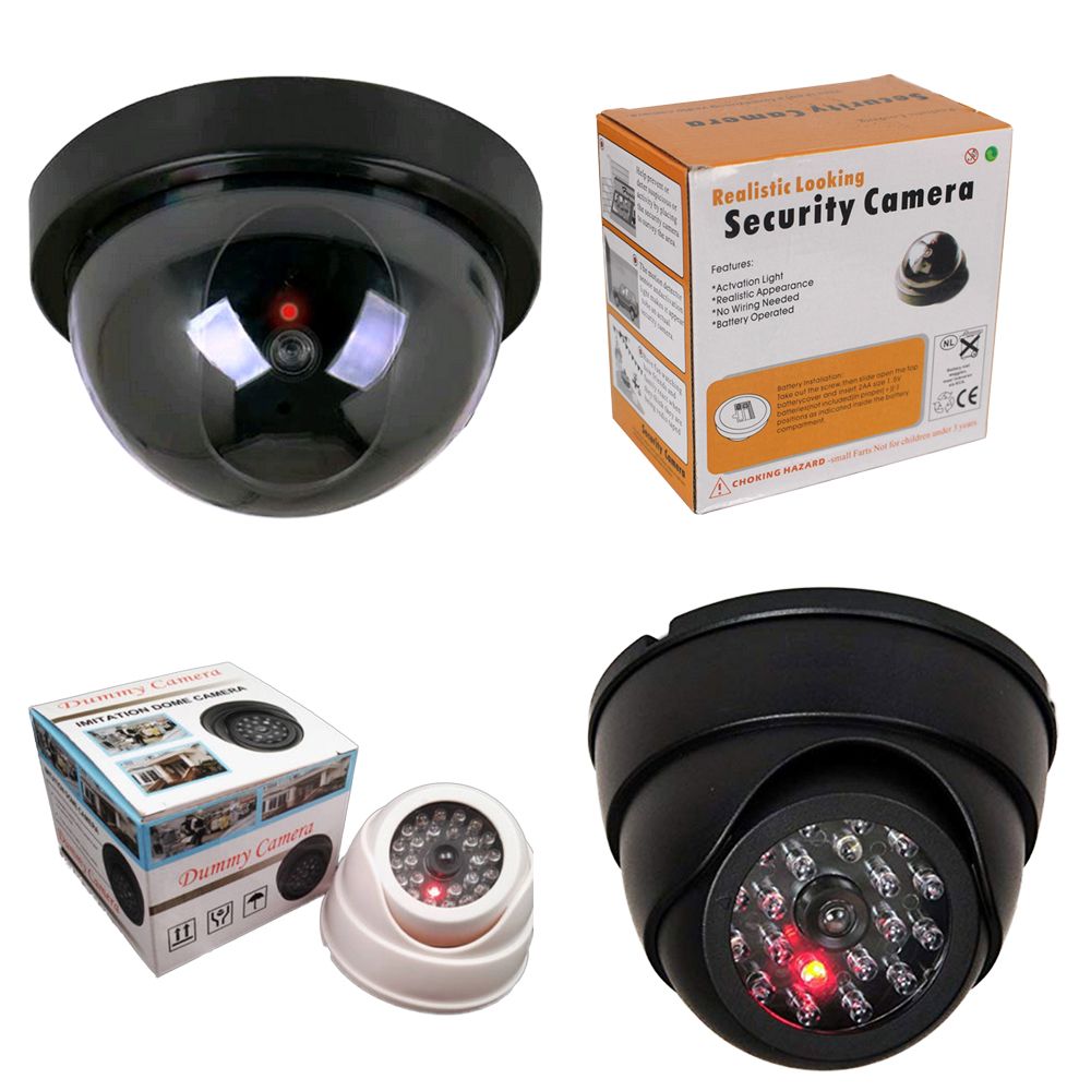 กล้องวงจรปิดจำลองทรงโดมพร้อมไฟ - Fake Camera Dummy บทวิจารณ์และราคา