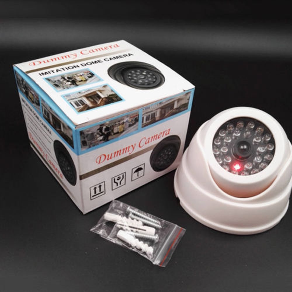 กล้องวงจรปิดจำลองทรงโดมพร้อมไฟ - Fake Camera Dummy บทวิจารณ์และราคา