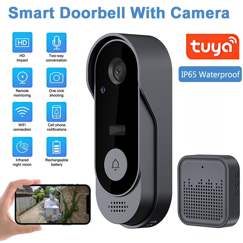 Tuya Doorbell กล้องไร้สาย Bund - Home Security Bundle บทวิจารณ์และราคา