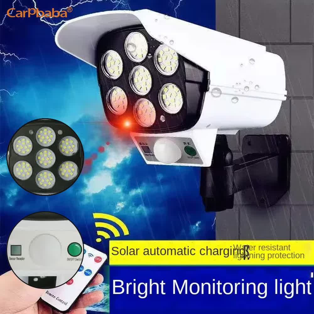 กลางแจ้งพลังงานแสงอาทิตย์ Ligh - Home Security Flood Lights บทวิจารณ์และราคา