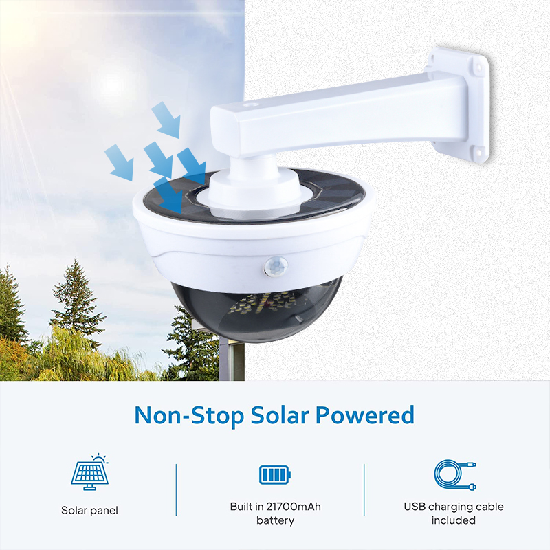 อัพเกรดกลางแจ้งพลังงานแสงอาทิต - Home Security Flood Lights บทวิจารณ์และราคา